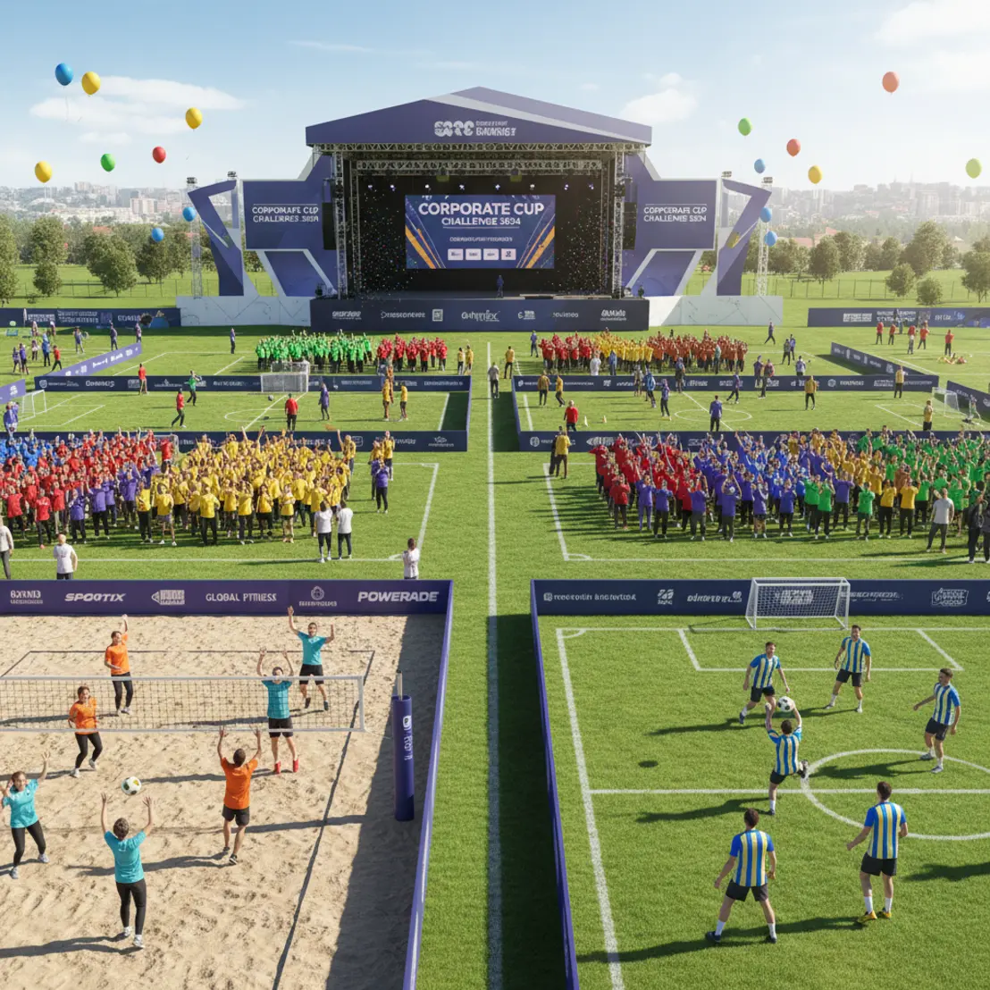 Edizione del multisport festival MaxIT con padel, volley e ping pong